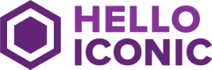 Hello Iconic Logo